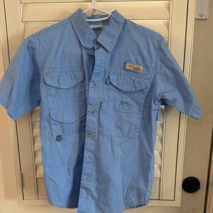 Columbia Kids' Blue Button Down Shirt